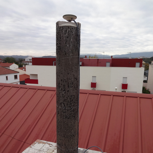 Estación GNSS VALC (Valencia de Alcántara)